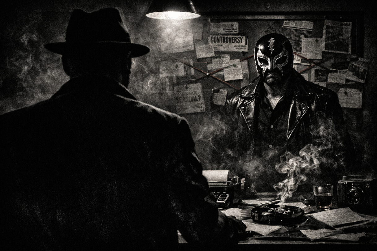 “Consider the Mask” — Curt Candid Responds to Masked Muchacho